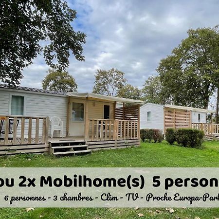 Chez Philippe Et Sylvie - 2 Bungalows Pour 5 Proche Europa-Park Boofzheim Exteriör bild